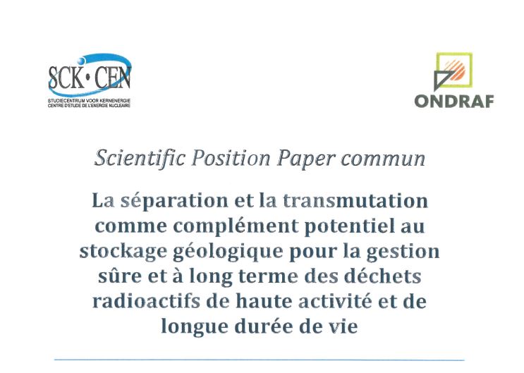 Cover Common Position Paper_FR