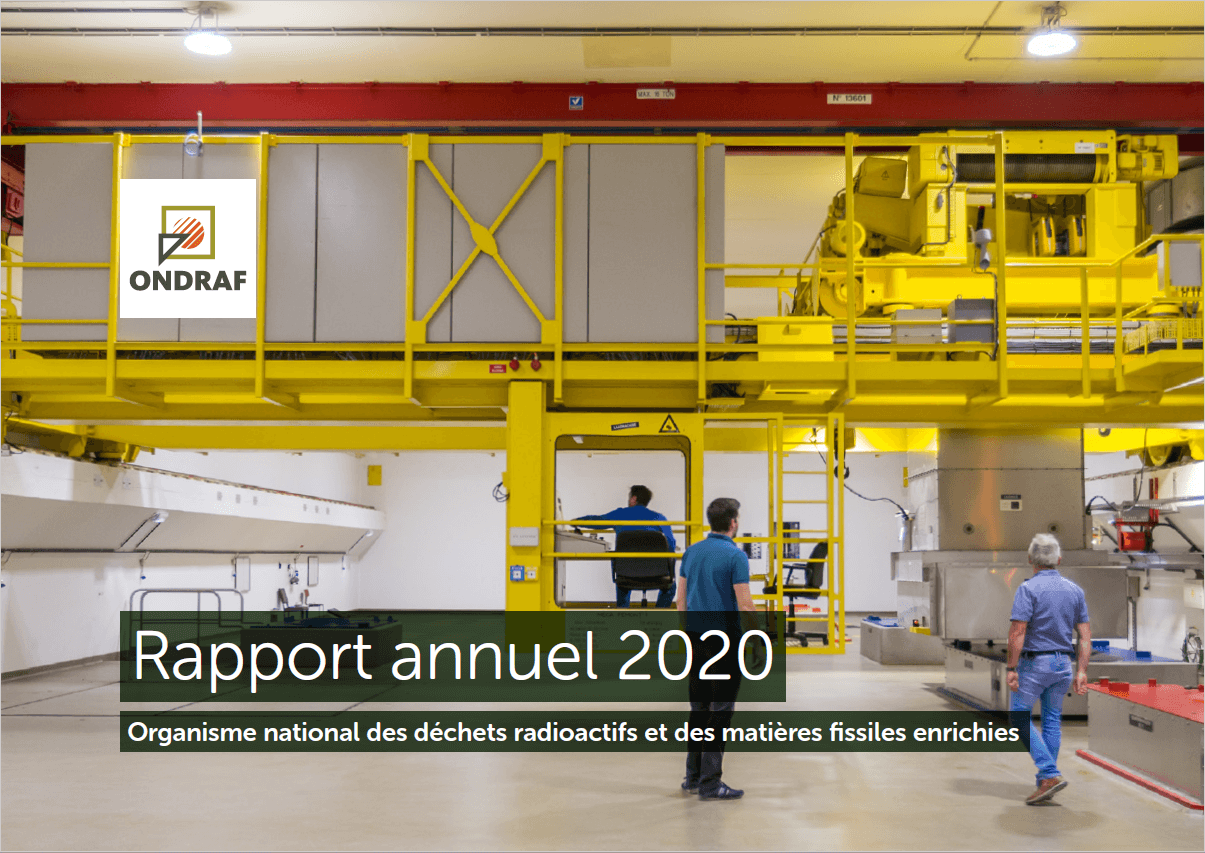 Rapport annuel 2020 ONDRAF